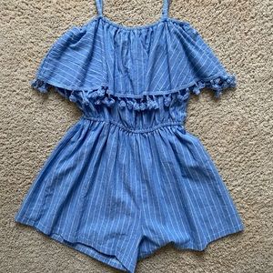 Boutique Seersucker Romper